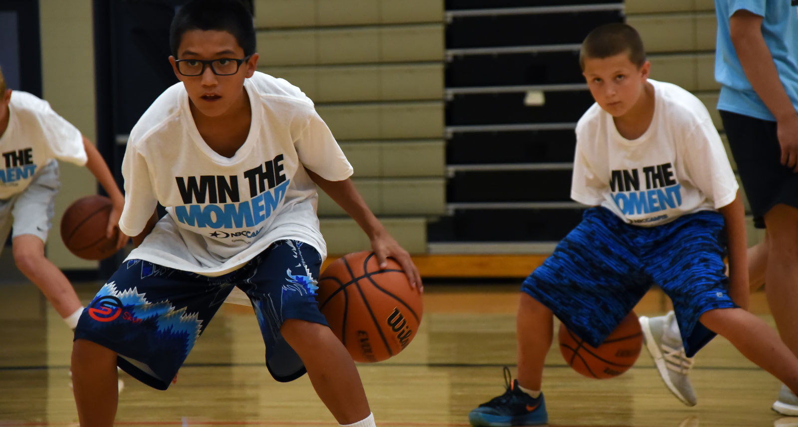 Basketball young players