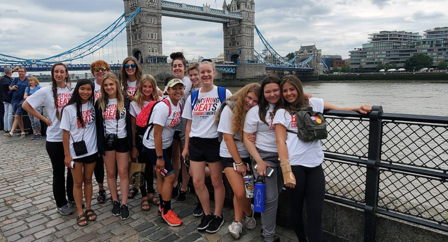 International girls team